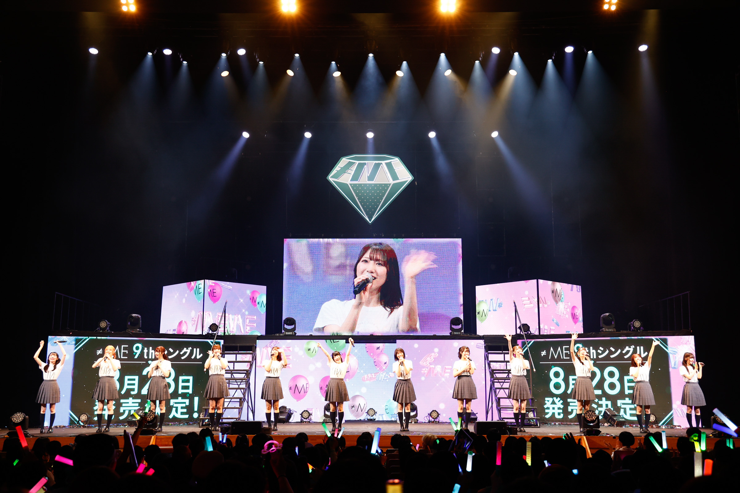 ≠ME蟹沢萌子さん 直筆入り生写真『全国ツアー2024「やっと同じクラス