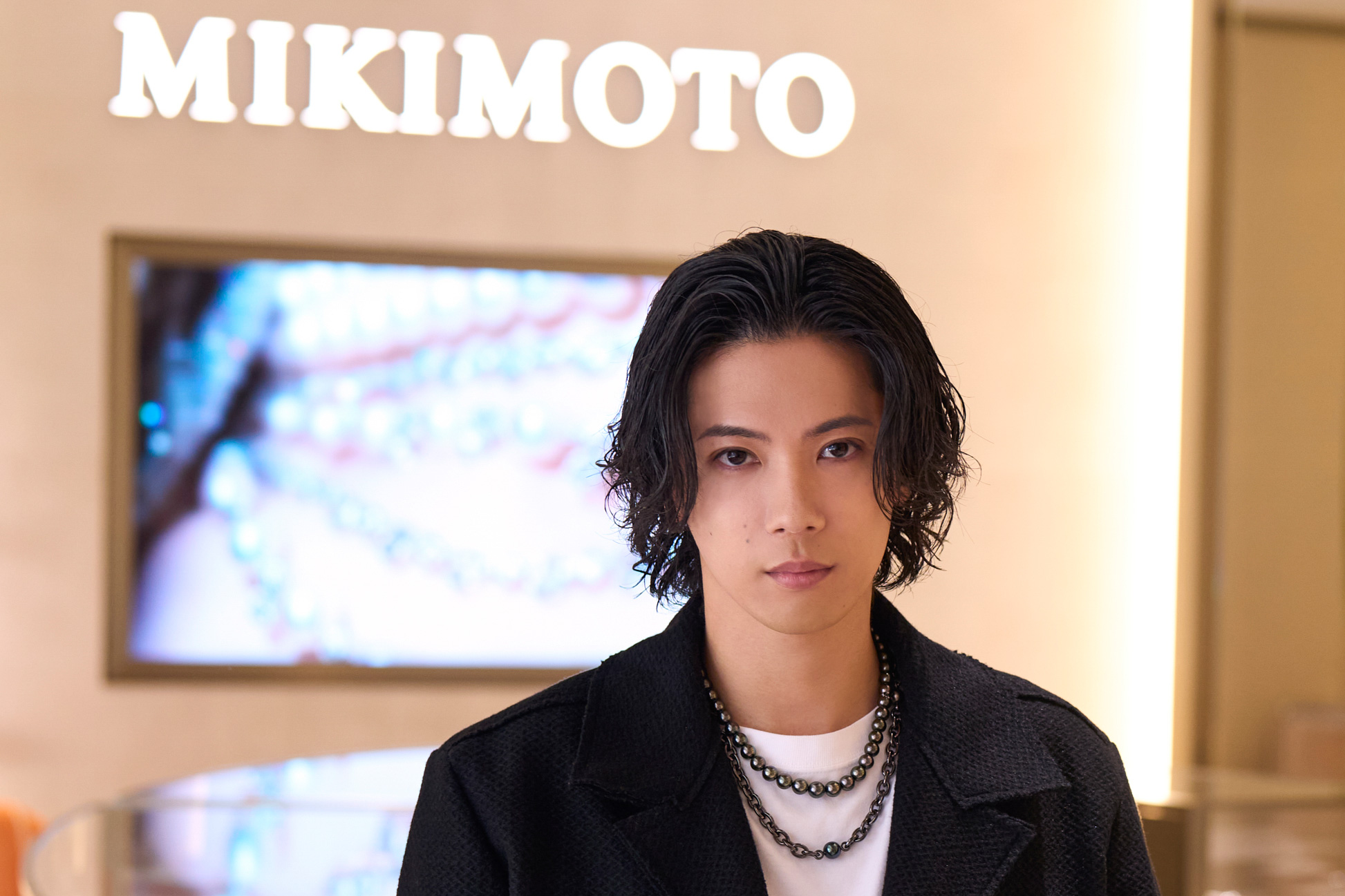 MIKIMOTO×神宮寺勇太(Number_i) パートナーシップ契約締結！ 神宮寺は