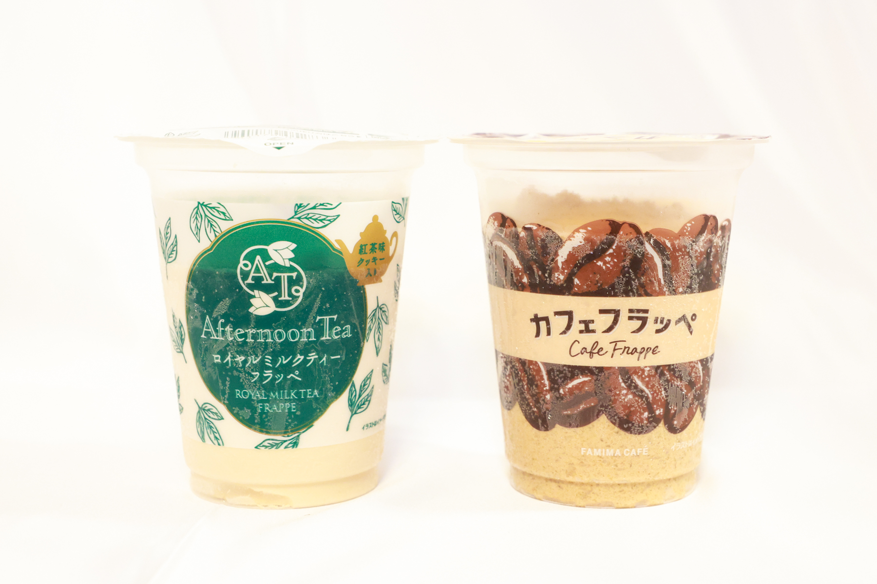 再販希望No.1「カフェフラッペ」と売上No.1「アフタヌーンティー