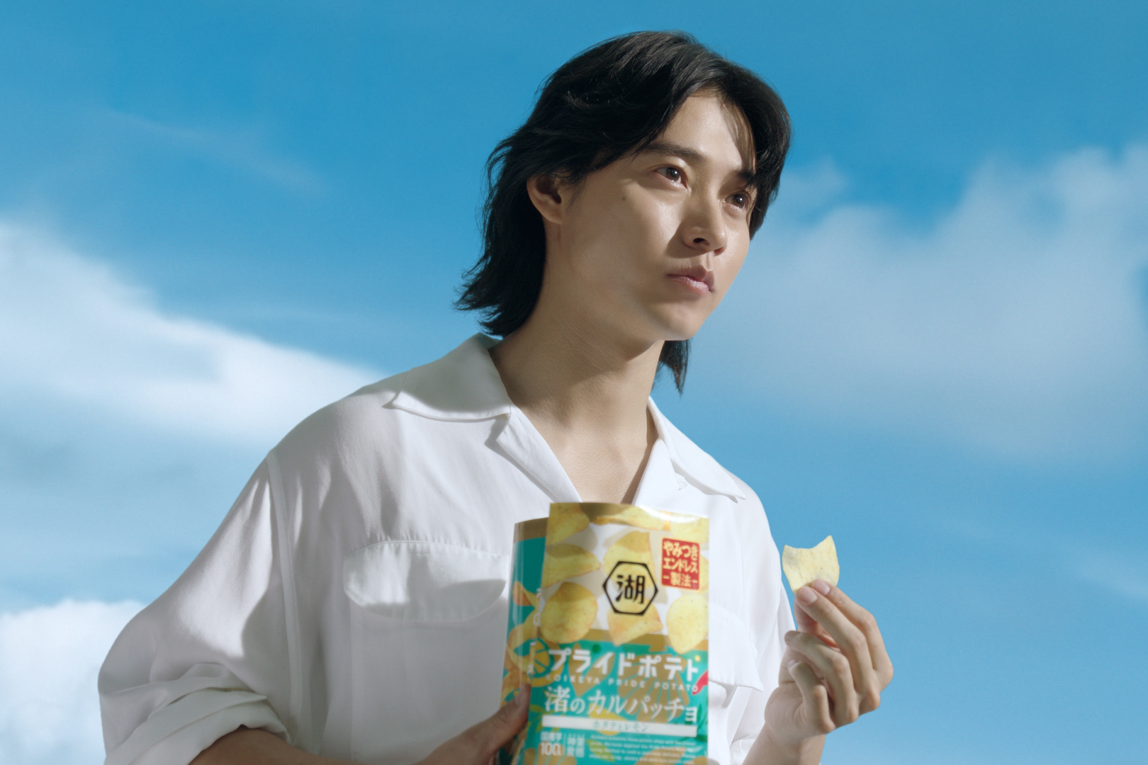 ランキング第1位 山﨑賢人×新木優子 『湖池屋プライドポテト』新TVCM公開！ 山﨑 その他