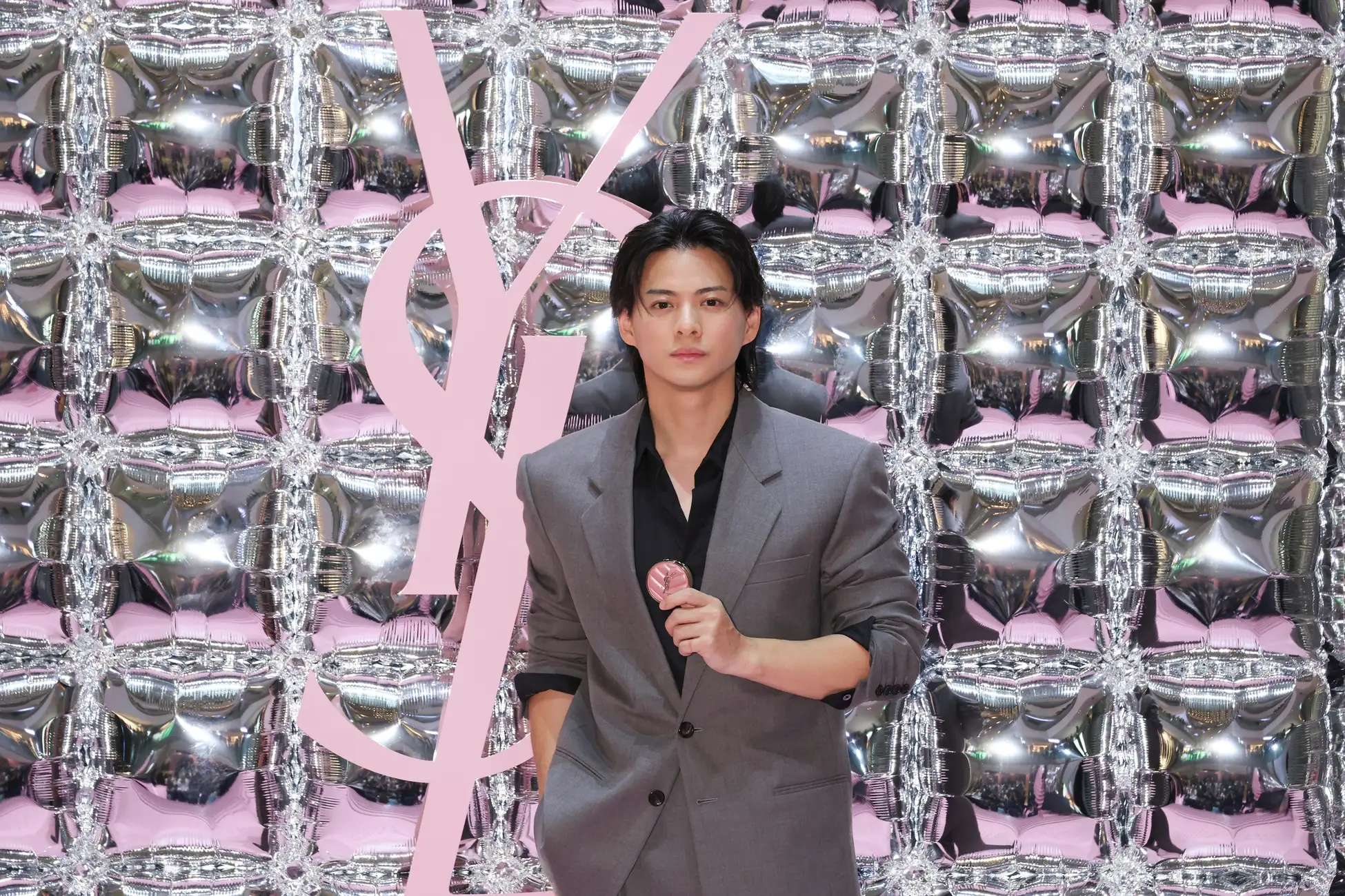 平野紫耀(Number_i)登場！ 『YSL BEAUTY』ポップアップイベント 平野