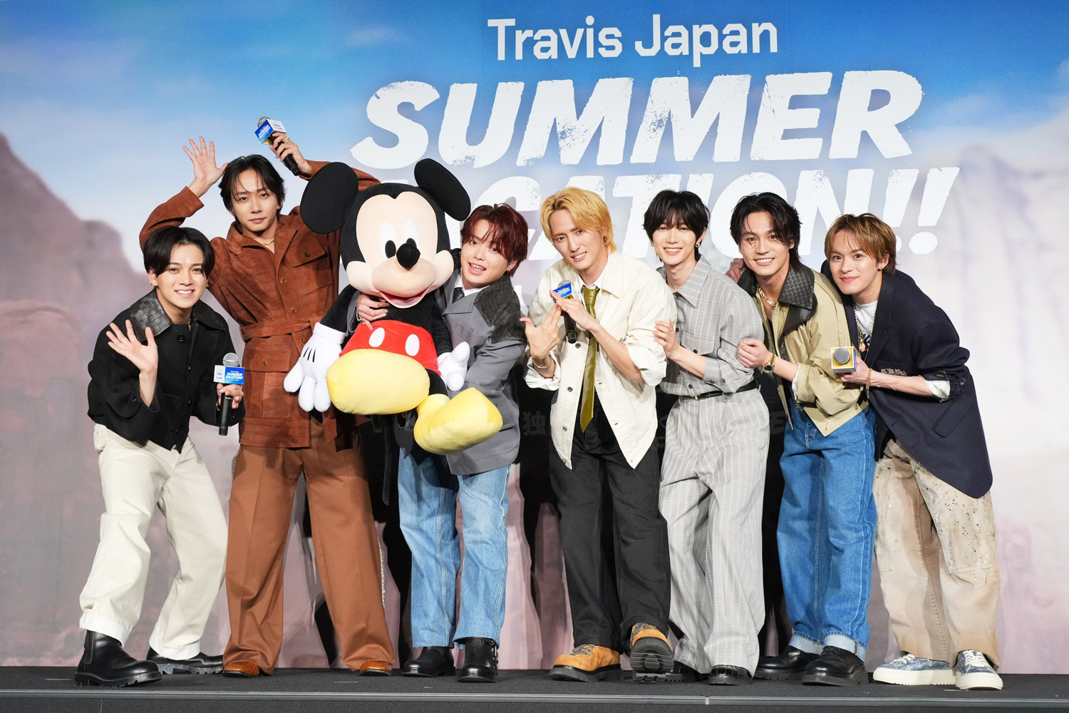 巴里のアメリカ人 パンフレット Travis Japan Summer Vacation!! ―7人のアメリカ旅―』先行プレミア